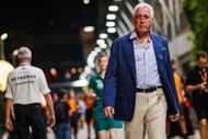 Aston Martin boss Lawrence Stroll at the Singapore Grand Prix - Source: Getty